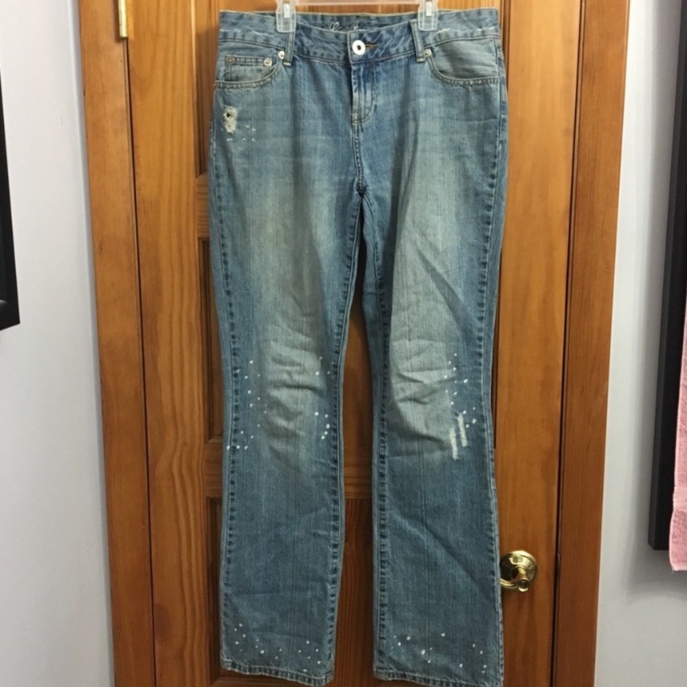 Guess Jeans Bootcut Malibu Distressed Sz 30